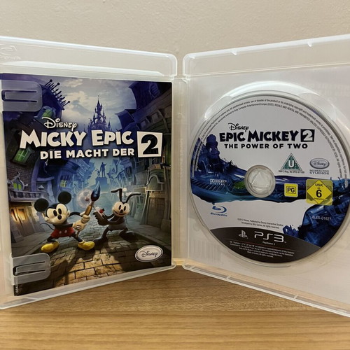 Epic Mickey The Power of Two PS3 game used
