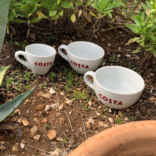 Costa Coffee 18 cups new (small, medium, large)