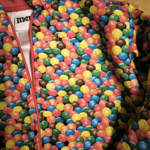M&Ms Kids Jacket used, colorful, size 116 cm