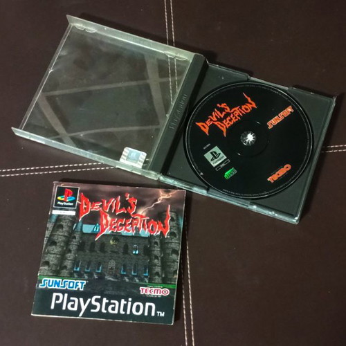 Devil's Deception PAL Playstation new with cd, manual and case