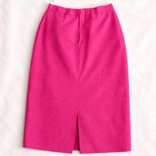 Vintage skirt used, pink, size L