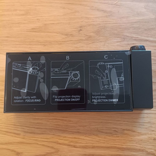 LED Clock with Projector and Dual Alarm USB Port like new