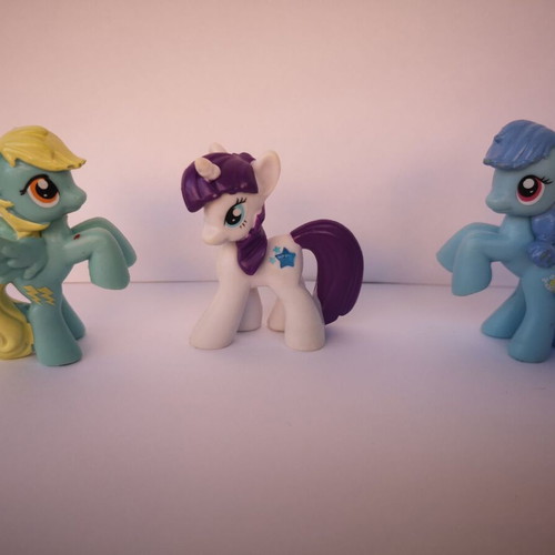 My Little Pony used miniatures, pack of 3