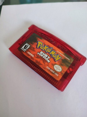 Ruby Pokemon Κασέτα GBA Cartridge Game Boy Nintendo Advance SP Πόκεμον DS Pokémon Gameboy