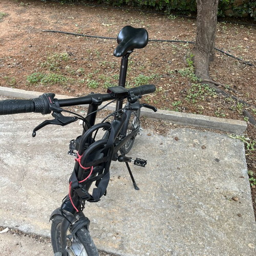 Xiaomi QiCycle electric folding bike used