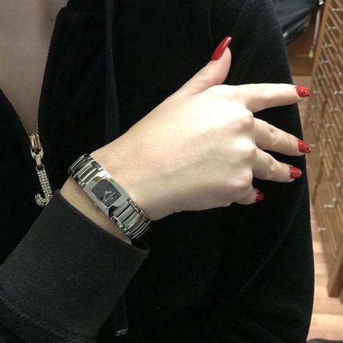 Maurice Lacroix women's stainless steel watch new with sapphire