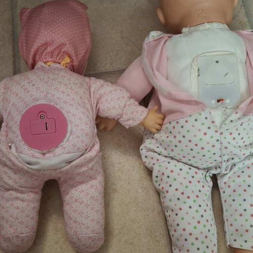 Nenuco soft dolls set of 4 like new