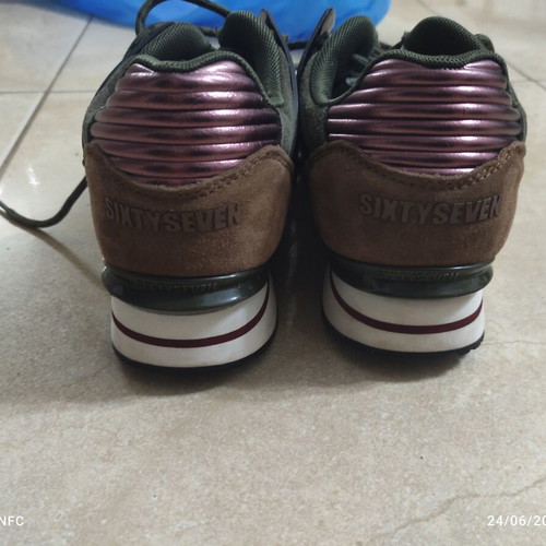 Sixty Seven women's athletic shoes like new, size 40, suede leather fabric