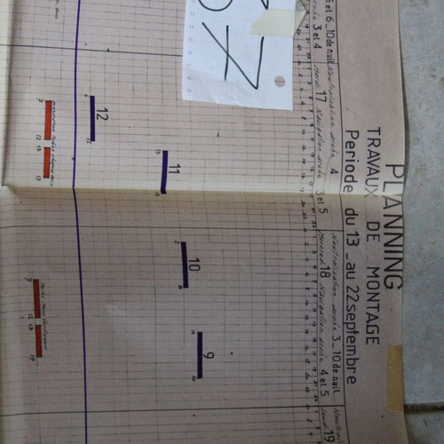 Original 1985 Drawing for Pont Neuf Wrapping by Christo, new