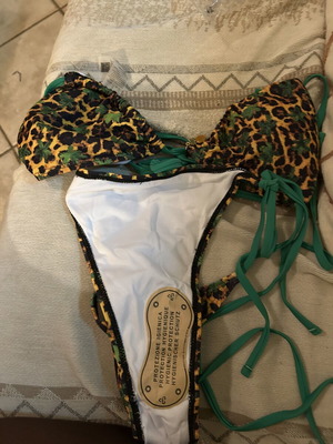 Bikini wear new, modern design, size L 40 12, multicolor