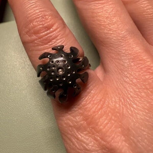 Bolero Ring by Konstantinos Georgopoulos Silver 925 Handmade
