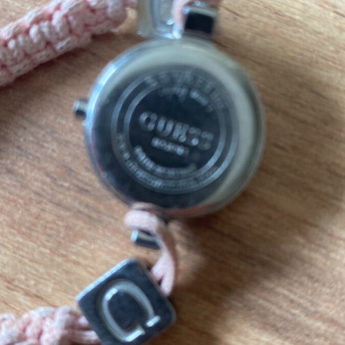 Guess women's watch like new with pink adjustable strap