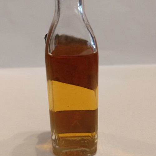 Johnnie Walker Red miniature 50ml used