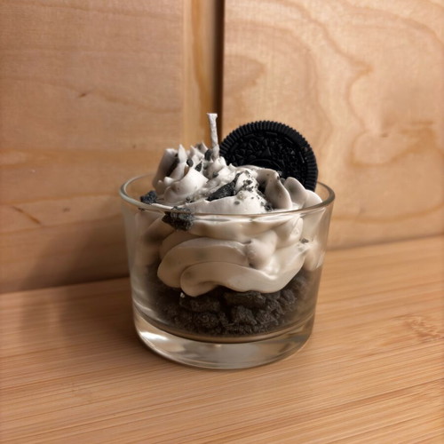 Oreo Dessert Candle new, handmade soy wax, 200g