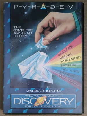 PYRADEV The Complete Amstrad Utility like new, Amstrad Disk