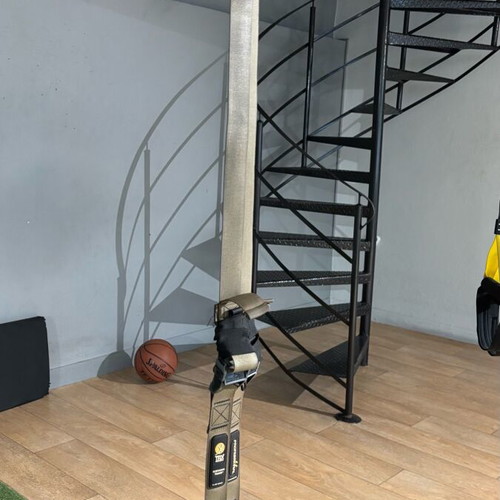 TRX straps used, original with wear marks