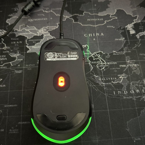 Zeroground Kaito gaming mouse like new, 1000 Hz polling rate, RGB