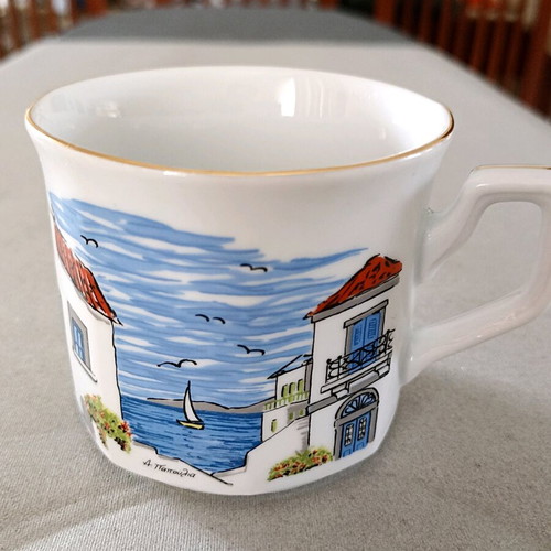 Thasos Crown Regent porcelain cup new with saucer