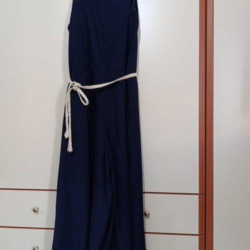 Women's jumpsuit used, cotton, blue, fits size L
