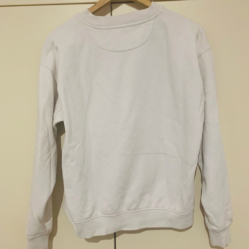 Gant women's sweatshirt used, size M, white with back stain