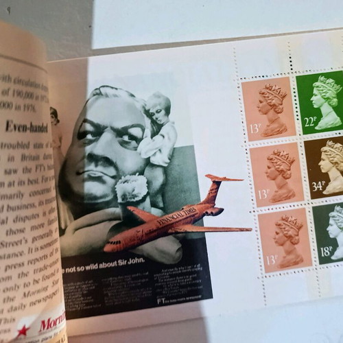 Financial Times 1888-1988 stamp booklet new