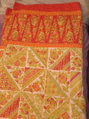 Bassetti quilt like new, 100% cotton with polyester filling 240x260