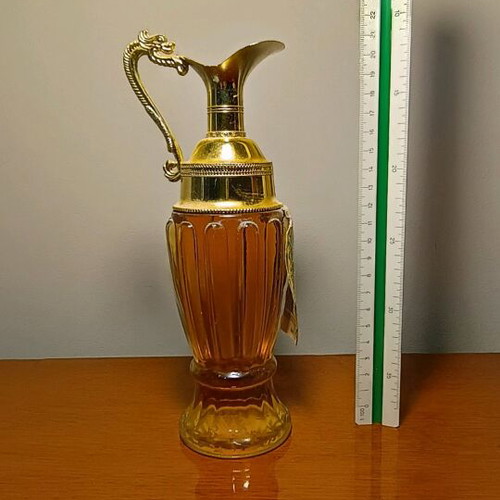 Vintage amphora with bath foam from the 80s new, made in Germany