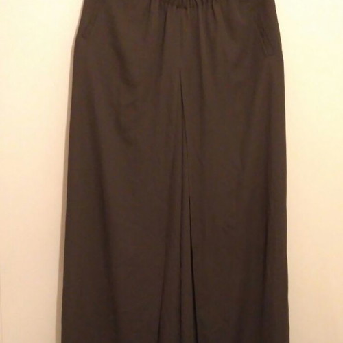 Zara palazzo skirt used, size M, dark gray