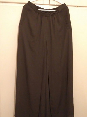 Zara palazzo skirt used, size M, dark gray