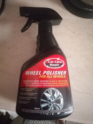 Wheel Polisher Spray 500ml new for all rims