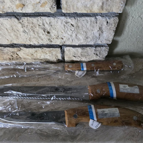 Kaiserkoch kitchen knives and tools set new, 25 pieces