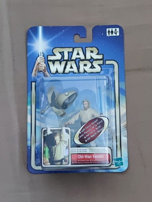 Hasbro Kenner Star Wars AOTC Obi-Wan Kenobi Coruscant Chase 3 3/4" new