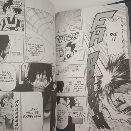 My Hero Academia manga like new, English