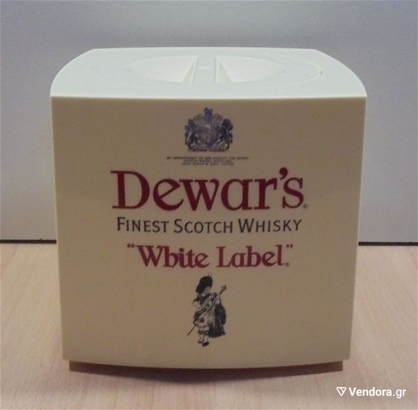  Dewar's scotch whisky diafimistiki plastiki pagothiki dekaetias '80