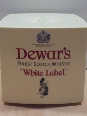 Dewar's scotch whisky διαφημιστική πλαστική παγοθήκη δεκαετίας '80 καινούργιο