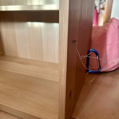 Hamster maisonette like new, wooden with toys