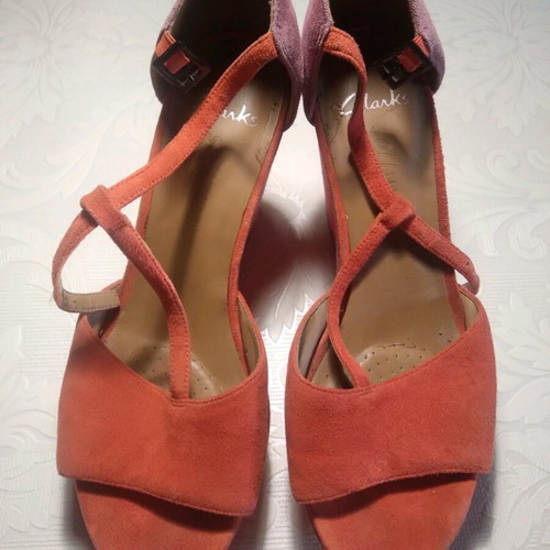 Clarks Softwear sandals like new, multicolor, size 37