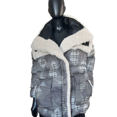 Urbancode winter jacket new, black and gray, size M