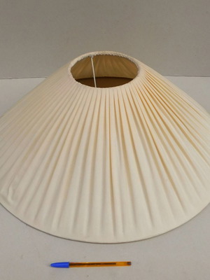 Fabric lampshade in excellent condition