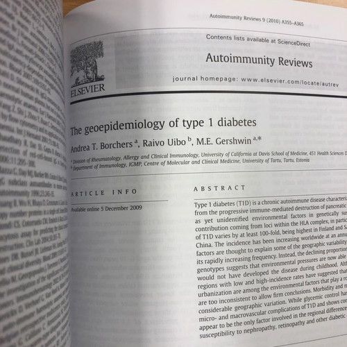 Book Geoepidemiology of Autoimmune Diseases new