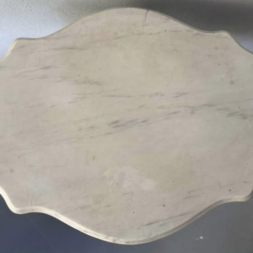 Victorian table with marble used