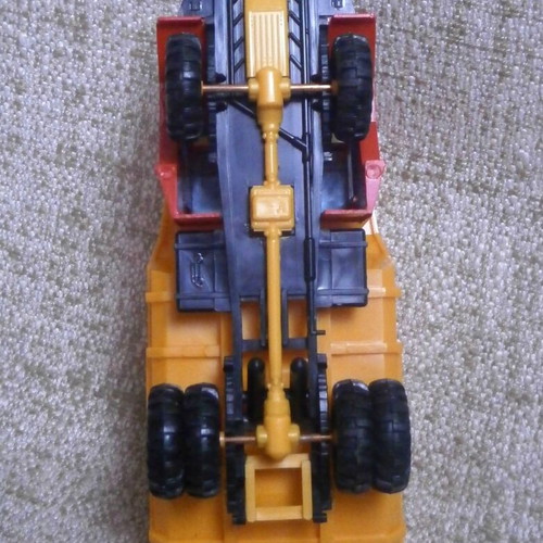 Joy Toy Krupp plastic toy truck, vintage, new in box
