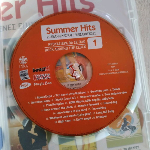 Summer Hits CD like new