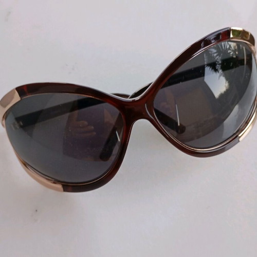 Dejavu sunglasses Bordeaux with gold like new