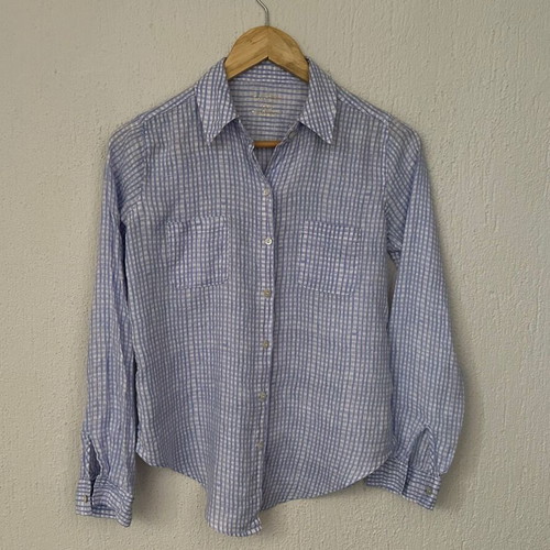 Linen shirt Lilly Pulitzer like new, size XS, blue