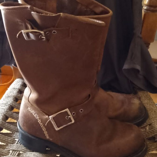 Harley Davidson brown boots new, size 38