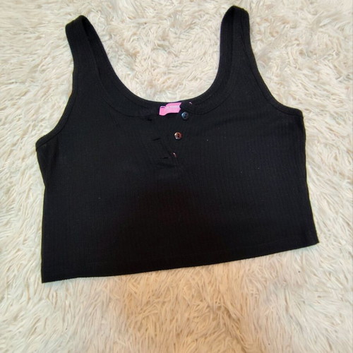 Black top used, size Small