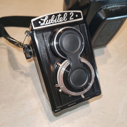 Lubitel 2 Black Collectible Camera Like New