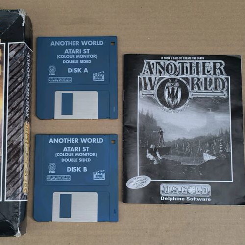 Another World used Atari ST game by US Gold and Delphine Software