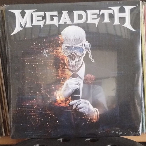 Megadeth Megadeth 2LP περιορισμένης έκδοσης κρυστάλλινο μαύρο και μπλε splatter βινύλιο καινούργιο